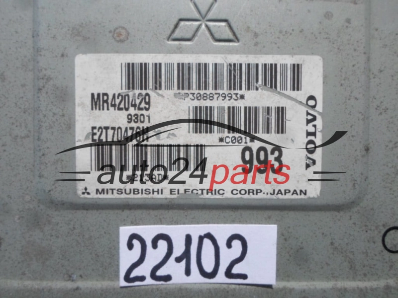 VOLVO V40 S40 MR420429, E2T70476H 