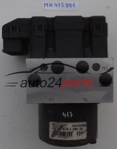 ABS POMPA I STEROWNIK MITSUBISHI SPACEWAGON MR 475991, MR475991, NISSHINBO AC.0450-0178.4, AC045001784 - 417