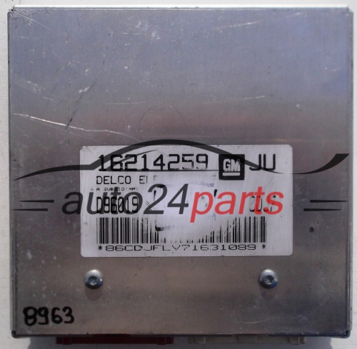 Μονάδα Ελέγχου Κινητήρα OPEL ASTRA 1.6 X16XE DELCO 16214259 JU, 16214259JU, D96019, CDJF, BZKY, CKYH
