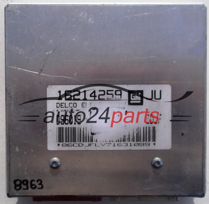 Μονάδα Ελέγχου Κινητήρα OPEL ASTRA 1.6 X16XE DELCO 16214259 JU, 16214259JU, D96019, CDJF, BZKY, CKYH