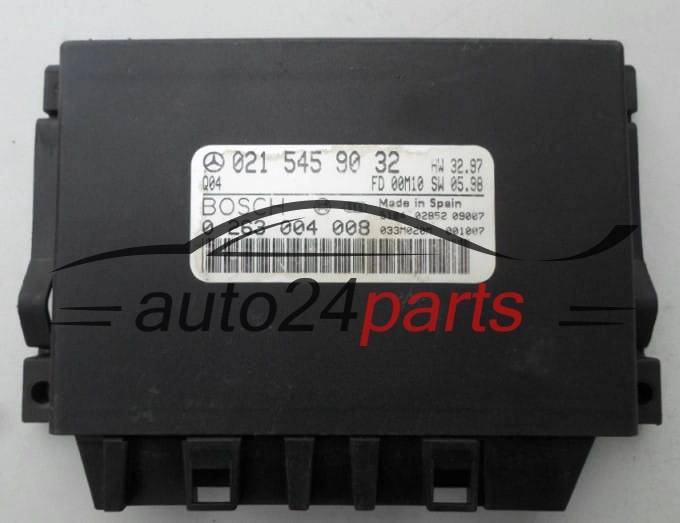 Computador caixa de velocidades automática MERCEDES W202 BOSCH 0 263 004 008,  021 545 90 32
