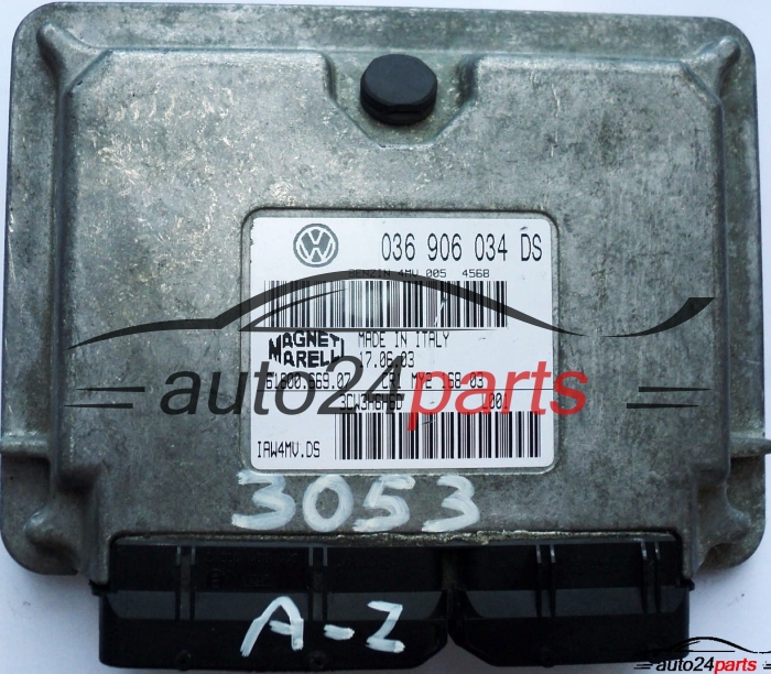 MOTORSTEUERGERÄT ECU STEUERGERÄT SEAT TOLEDO 1.6 036906034DS, IAW4MVDS