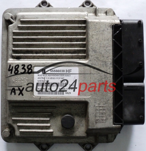 ECU ENGINE CONTROLLER OPEL CHEVROLET HOLDEN VAUXHALL ASTRA H 1.3 CDTI Z13DTH 55566038 HF 55566403 1232272, MJD6O2.AA, MJD6O2AA, MJD602.AA, MJD 6O2.AA/HW04H/3305-AA63, 71600.176.01, 7160017601 