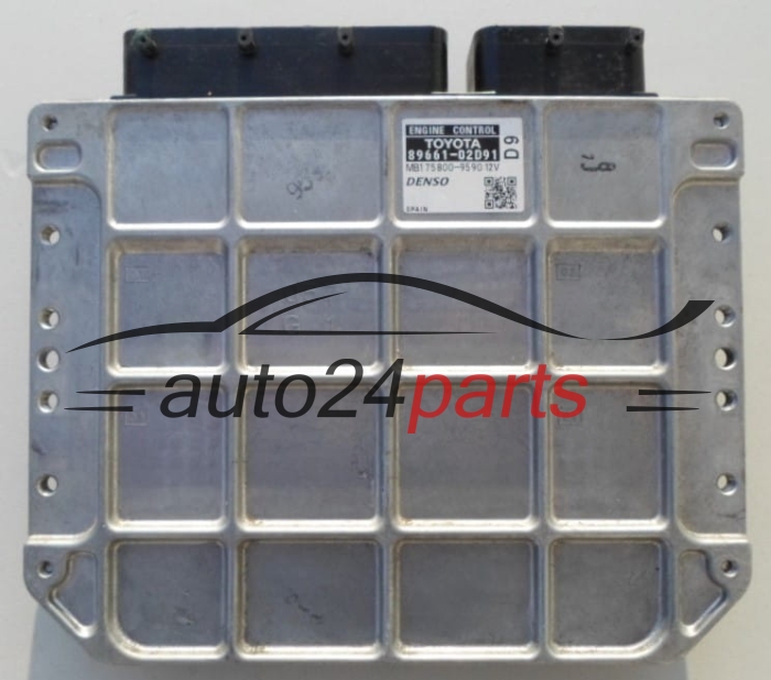 ECU CENTRALITA DE MOTOR  TOYOTA AURIS Denso MB175800-9590,  89661-02D91