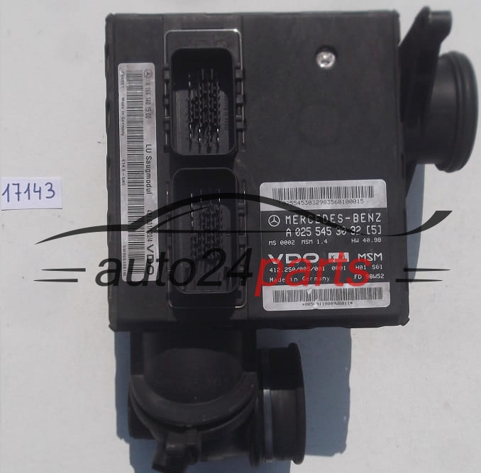 ECU CENTRALITA DE MOTOR MERCEDES W168 VDO 412.250/005/001
