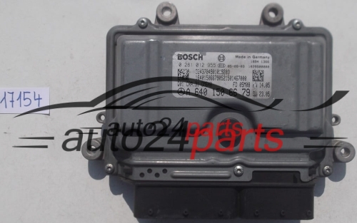 CALCULATEUR MOTEUR MERCEDES W169 A200 2.0 CDI BOSCH 0 281 012 955, 0281012955, A 640 150 66 79, A6401506679, 6401506679