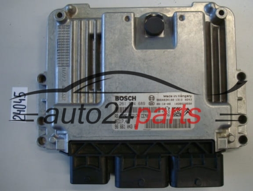 CITROEN PEUGEOT BOSCH 0 261 S04 689, 0261S04689, 9666104380, MED17.4