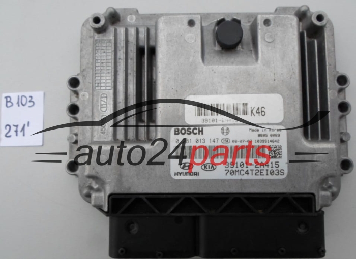 KOMPUTER STEROWNIK SILNIKA HYUNDAI ACCENT CEED 1.5 CRDI BOSCH 0 281 013 147, 39101-2A415