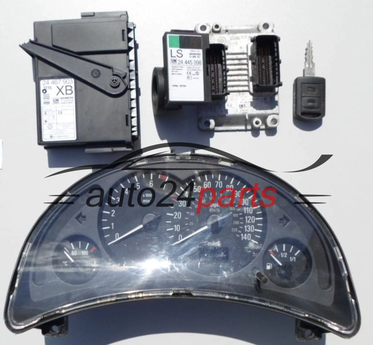 MOTORSTEUERGERÄT ECU STEUERGERÄT OPEL CORSA C 1.2 Z12XE  GM 09 164 475
