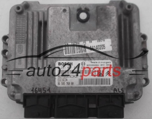 CENTRALINA DO MOTORE CITROEN 1.6 HDI BOSCH 0 281 011 630, 0281011630, 96 585 760 80, 9658576080