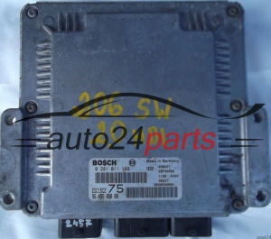 ECU CENTRALITA DE MOTOR PEUGEOT 206 2.0 HDI BOSCH 0281011188 9648588880 9640938680 EDC15C2 75 