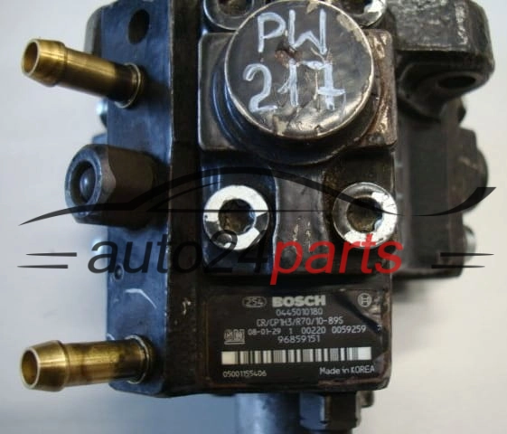 POMPA PALIWA DIESEL WTRYSKOWA WYSOKIEGO CISNIENIA 2.0 CDTI Z20SI OPEL ANTARA 0445010180, 96859151, 96440341, 4813885, 4805878