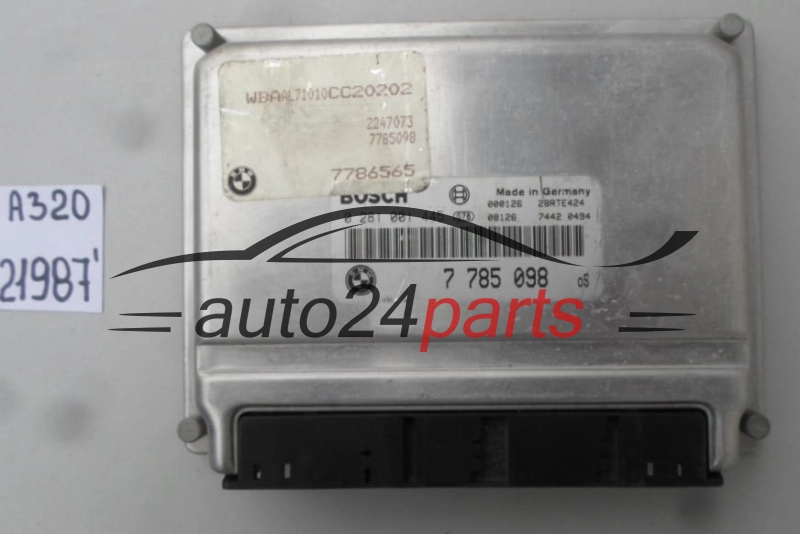 BMW 3 E46 320 D 320D BOSCH 0281001445, 0 281 001 445, 7785098, 7 785 098, 2247073