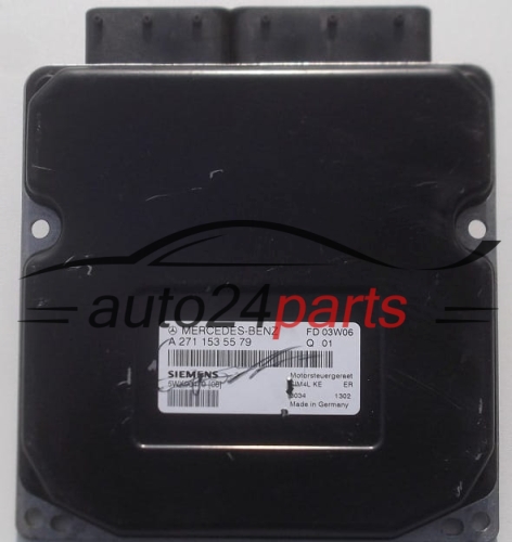 CALCULATEUR MOTEUR MERCEDES W203 SIEMENS 5WK90479 [08],  A 271 153 55 79