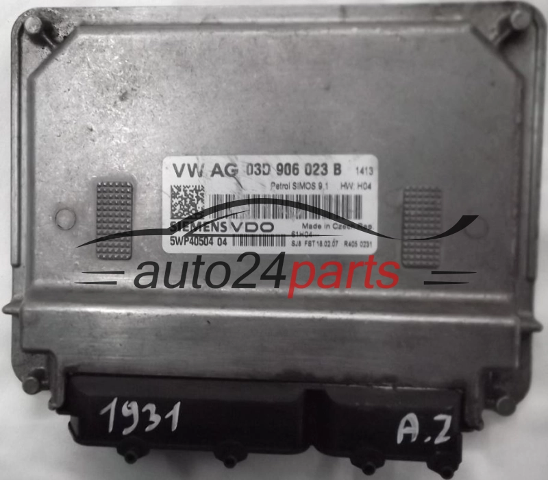 03D906023B, 03D 906 023 B, SIEMENS VDO 5WP40504 04, 5WP4050404