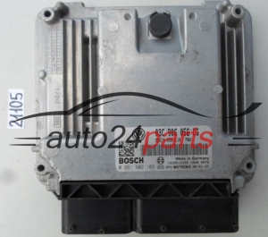 KOMPUTER STEROWNIK SILNIKA VW VOLKSWAGEN GOLF 1.6 FSI 03C906056CG, 03C 906 056 CG, BOSCH 0261S02183, 0 261 S02 183, BENZIN MED9.5.10 7964, 1039S12228 -  21105