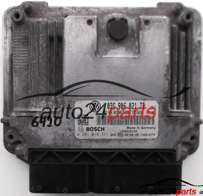 SKODA OCTAVIA 1.9 TDI BOSCH 0 281 014 711, 0281014711, 03G 906 021 TB, 03G906021TB