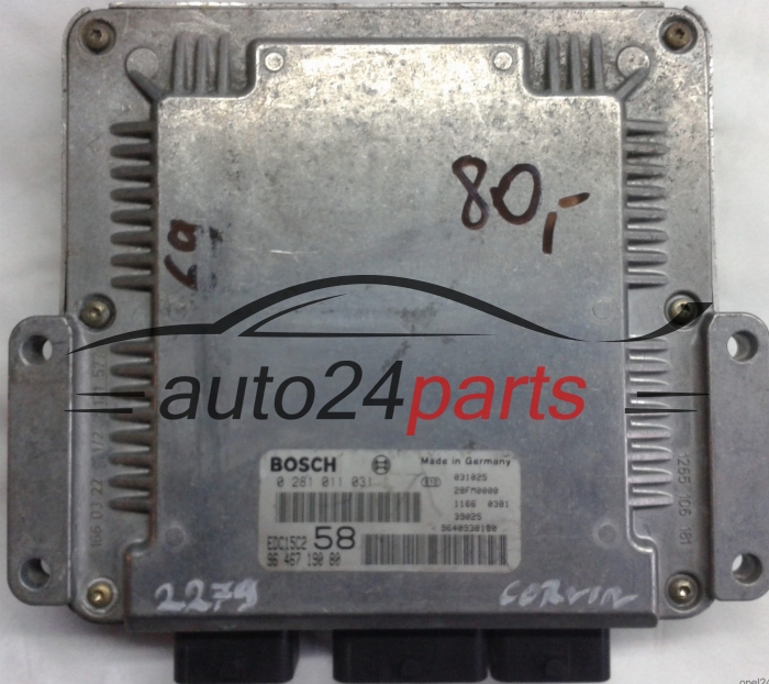 calculateur moteur pour fiat ulysse 2.0 jtd