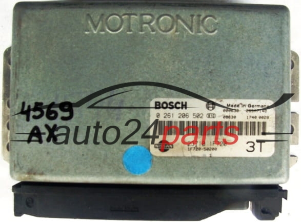 Centralina motore  NISSAN MICRA 1.4 BOSCH  0261206502  237101F720  23710-1F720  1F72050200  1F720-50200 3T