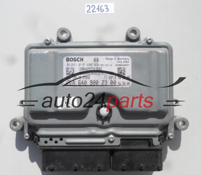 Μονάδα Ελέγχου Κινητήρα MERCEDES W245 BOSCH 0 281 016 486, 0281016486, A 640 900 23 00, A6409002300, CRA.43 