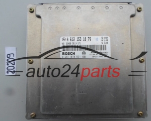 KOMPUTER STEROWNIK SILNIKA MERCEDES W203 2.7 CDI BOSCH 0 281 010 531, 0281010531, A 612 153 10 79, A6121531079 - 