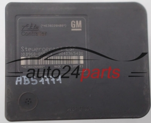 ABS PUMP OPEL ASTRA H ZAFIRA B GM 13 234 911 AS,  ATE 10.0206-0248.4, 10.0960-0559.3