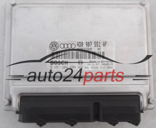 ECU ENGINE CONTROLLER AUDI A6 2.8 V6 BOSCH 0 261 204 808