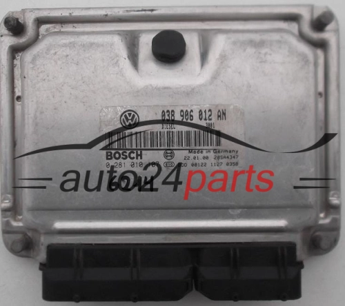 KOMPUTER STEROWNIK SILNIKA SKODA FABIA 1.9 SDI BOSCH 0281010107, 0 281 010 107, 038906012AN, 038 906 012 AN, DIESEL EDC15UM+ 3204 28SA4486- 