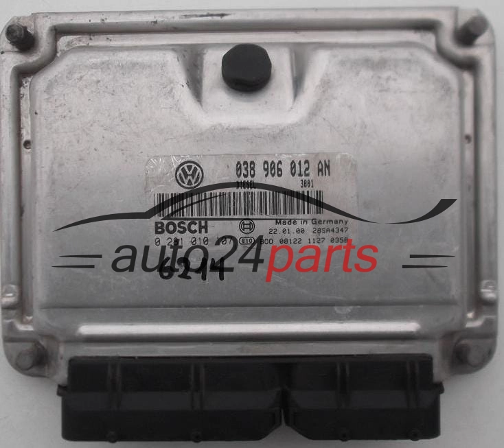Centralina do motore SKODA FABIA 1.9 SDI BOSCH 0281010107 038906012AN DIESEL EDC15UM+ 3204 28SA4486
