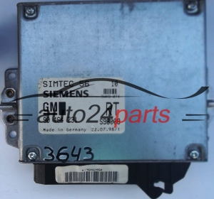 ECU ENGINE CONTROLLER OPEL VECTRA SIEMENS 5WK9 074, 5WK9074, GM 90 464 731 RT, 90464731RT, 90464731, SIMTEC 56