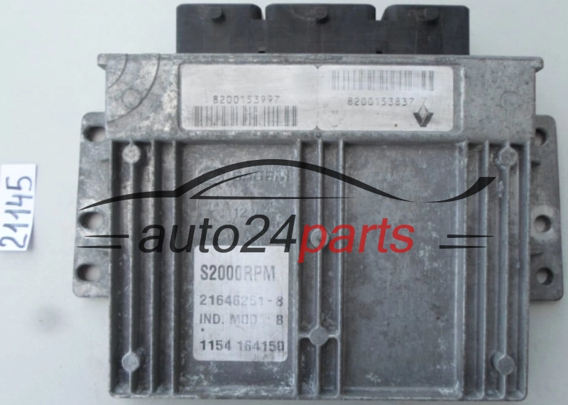 CENTRALINA MOTORE RENAULT LAGUNA 1.8 21646251-8, 216462518, 8200153997 