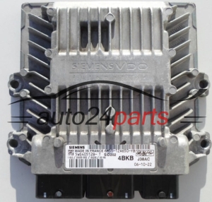 MOTORSTEUERGERÄT ECU STEUERGERAT FORD 1.8 TDCI SIEMENS 5WS40512B-T, 5WS40512BT, FoMoCo 6M51-12A650-YB, 6M5112A650YB, 4BKB, SID202 