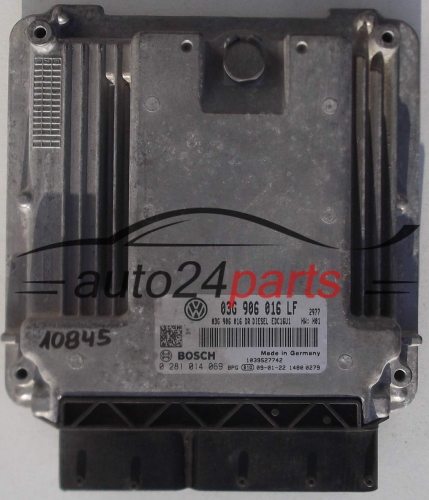 KOMPUTER STEROWNIK SILNIKA VOLKSWAGEN CADDY BOSCH 0 281 014 069, 03G 906 016 LF