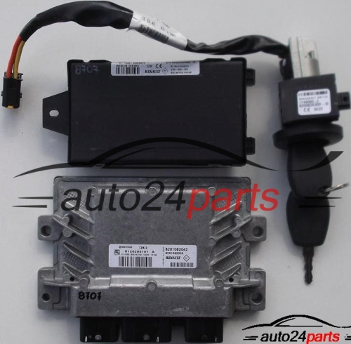 ECU ENGINE CONTROLLER RENAULT, DACIA, S120205101 A, S120205101A, 8201082042, SIM32 