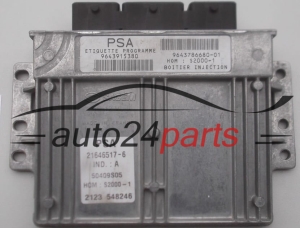 MOTORSTEUERGERÄT ECU STEUERGERÄT CITROEN C5 1.8 16V 9643915380, 9643786680-01, HOMS2000-1, 21646517-6, 50409S05
