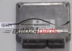 KOMPUTER STEROWNIK SILNIKA VOLKSWAGEN POLO 1.2 SIEMENS 5WP40163 04, 5WP4016304, 03E 906 033 , 03E906033, SIMOS 3PE 4340 -  8672, 18324, 18325, 23041, 23042