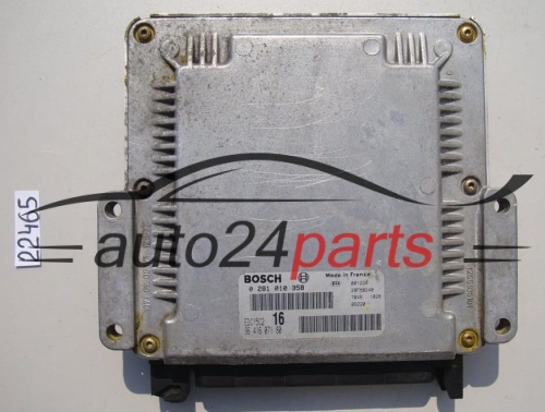 KOMPUTER STEROWNIK SILNIKA CITROEN XSARA PICASSO 2.0 HDI BOSCH 0 281 010 358, 0281010358, 96 416 071 80, 9641607180, EDC15C2 16