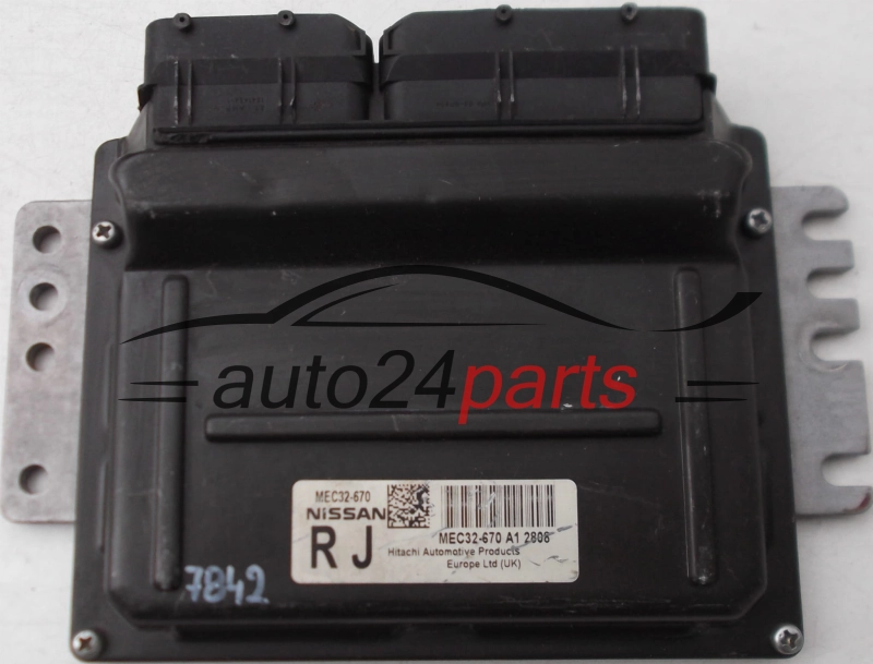 Centralita de motor NISSAN MEC32670A1 2808 RJ