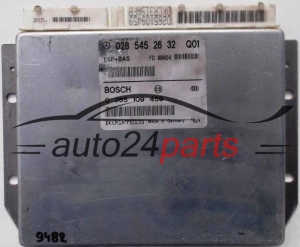 ABS STEROWNIK ESP+BAS MERCEDES W168 A0285452632, 0285452632, A 028 545 26 32 BOSCH 0265109459, 0 265 109 459 - 9482, 12057, 14083, 14087, 14707