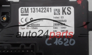 SKRZYNKA ELEKTRYCZNA PRZEKAŻNIKÓW I BEZPIECZNIKÓW MODUŁ NADWOZIA CENTRALKA KOMFORTU BSI OPEL CORSA D 13142241 KS DELPHI 28084929, 000292540