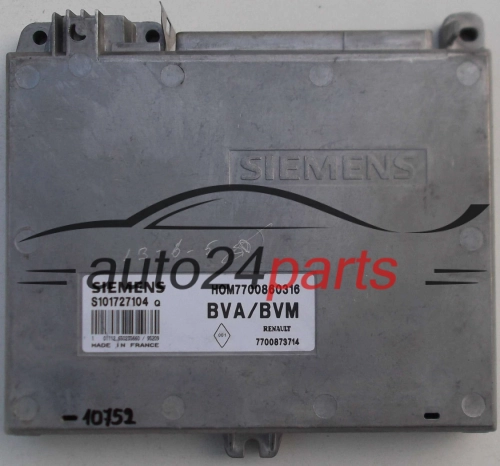 Μονάδα Ελέγχου Κινητήρα RENAULT LAGUNA 2.0 SIEMENS S101727104 Q, HOM7700860316, 7700873714 
