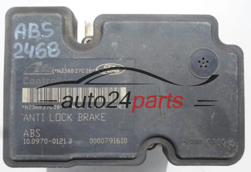 ABS POMPA I STEROWNIK FORD FIESTA FUSION FoMoCo 4S61-2M110-AC, 4S612M110AC, ATE 10.0207-0086.4, 10020700864, 10.0970-0121.3, 10097001213