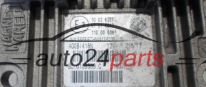 Μονάδα Ελέγχου Κινητήρα FIAT PANDA 1.2 IAW 5SF8.E7, IAW5SF8E7, 51937624 