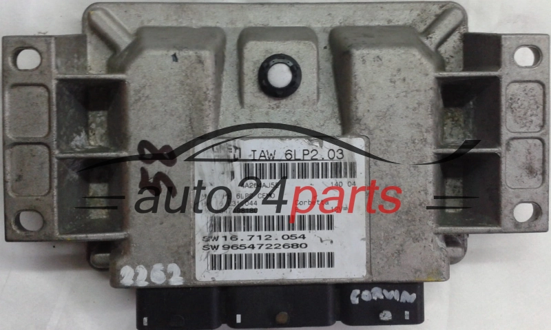 CENTRALINA MOTORE PEUGEOT 206 1.4 MAGNETI MARELLI IAW 6LP2.03