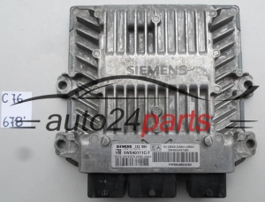CENTRALINA MOTORE CITROEN C2 1.4 HDI SIEMENS SID 804 5WS40111C-T, 5WS40111CT SW9653447380 HW9648624280