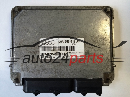 CALCULATEUR MOTEUR AUDI A3 1.6 AGN 06A 906 019 AH, 06A906019AH, SIEMENS 5WP4432