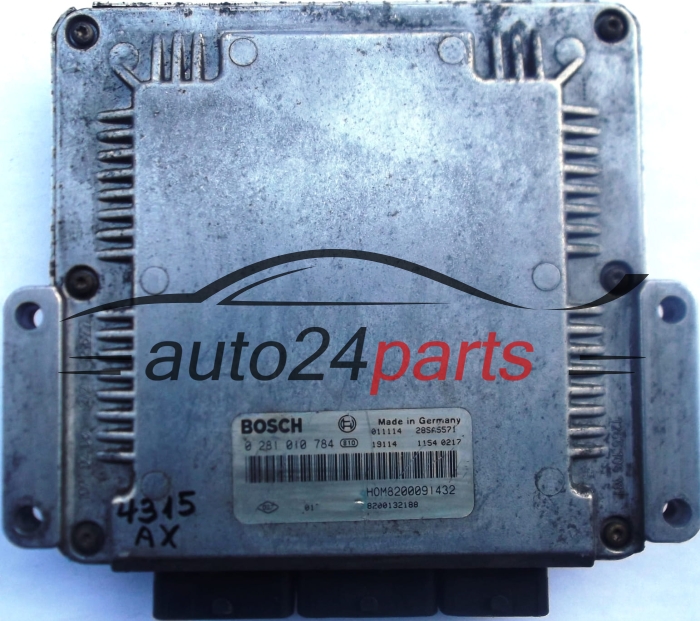 ECU ENGINE CONTROLLER RENAULT MASTER 2.5 DCI BOSCH 0281010784 