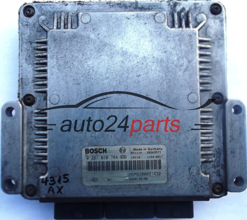 ECU ENGINE CONTROLLER RENAULT MASTER 2.5 DCI BOSCH 0281010784 