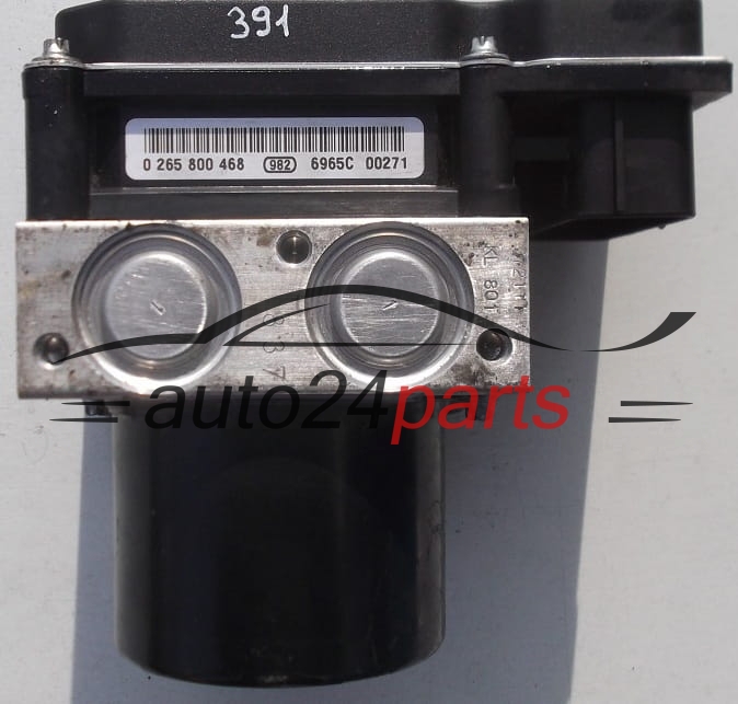 ABS CENTRALINA POMPA VOLKSWAGEN FOX POLO BOSCH 0 265 231 626, 0265231626, 5Z0 614 117 B, 5Z0614117B, 0 265 800 468