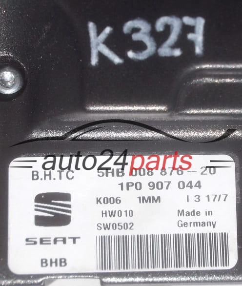 Climatronic air heating control unit with display SEAT LEON HELLA 5HB 008 876-20